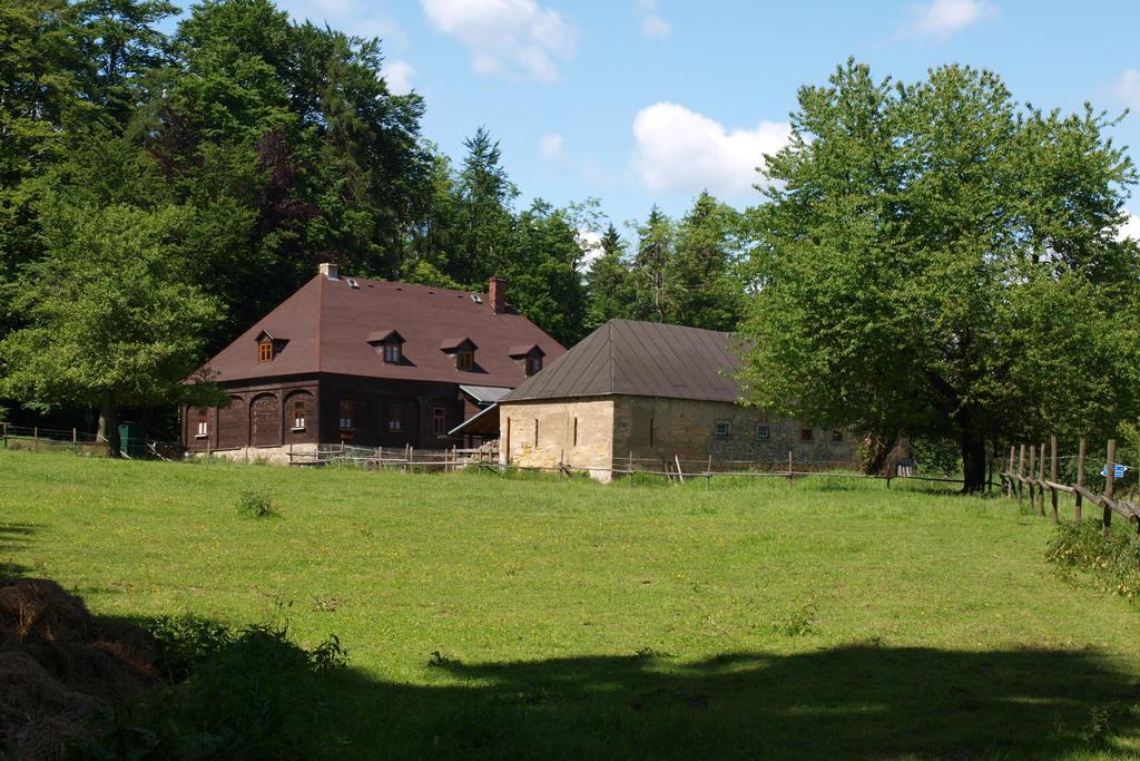 Penzion Sklarska Hospoda Chřibská Exterior foto